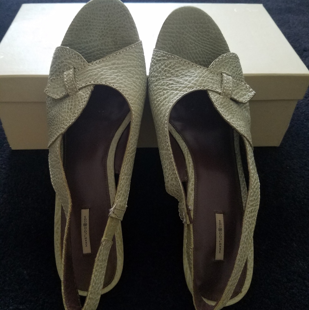Max Studio Locket Wedge Sandals - Picture 2 of 5